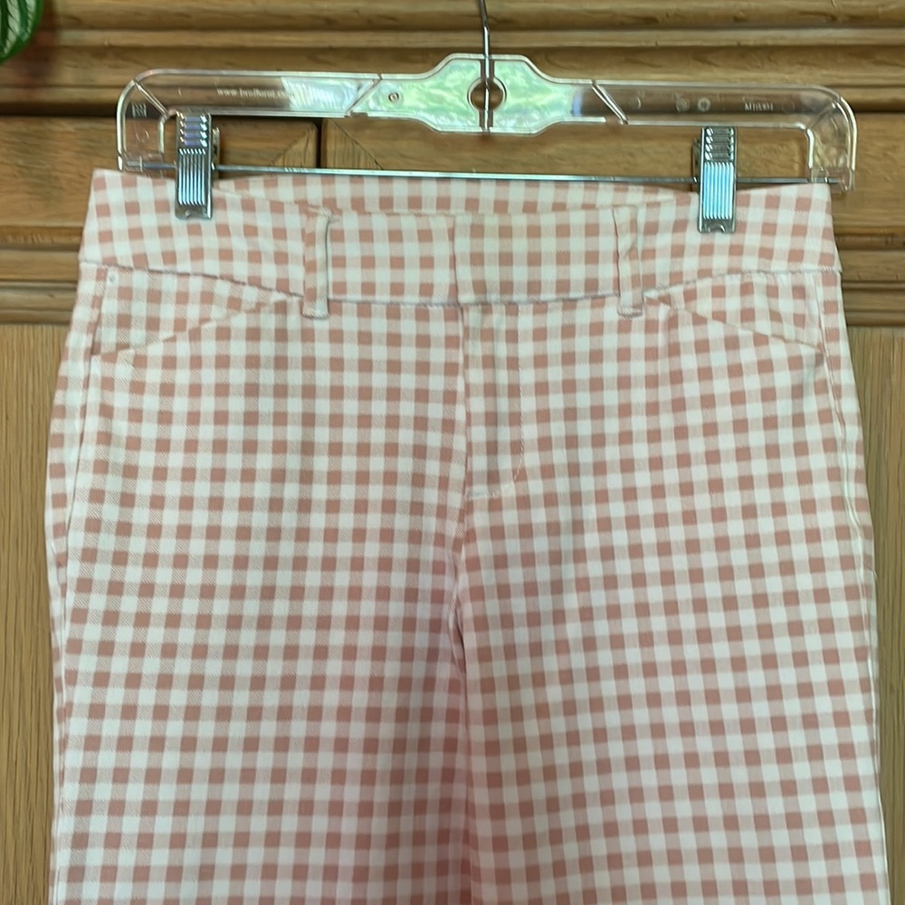 Pink gingham pants - Picture 2 of 4